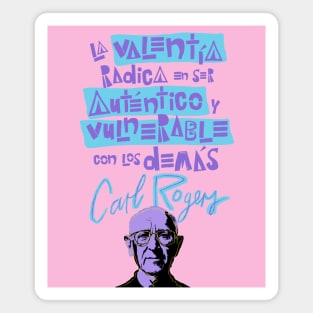 Carl Rogers Quote Magnet